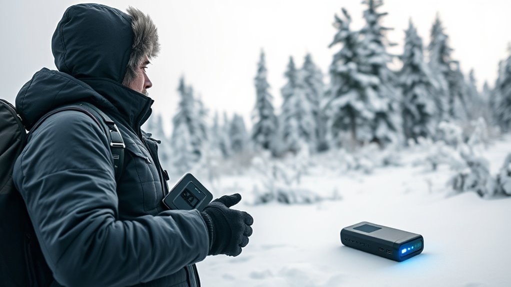 cold weather rechargeable battery packs