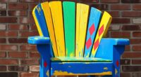 colorful furniture transformation