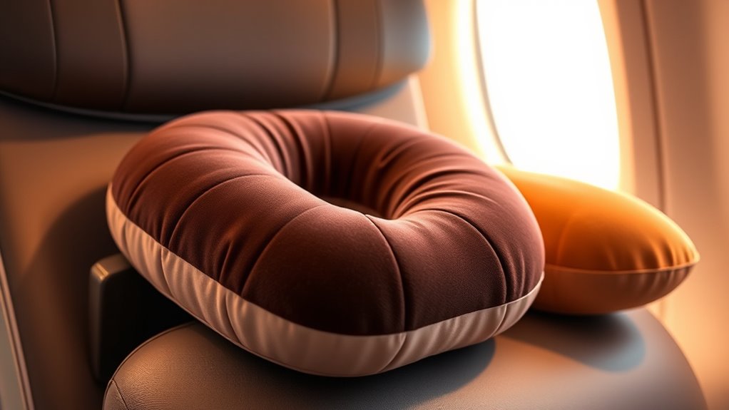 comfortable adjustable travel pillow