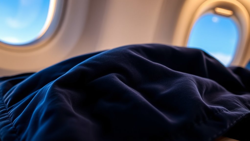 comfortable portable travel blanket