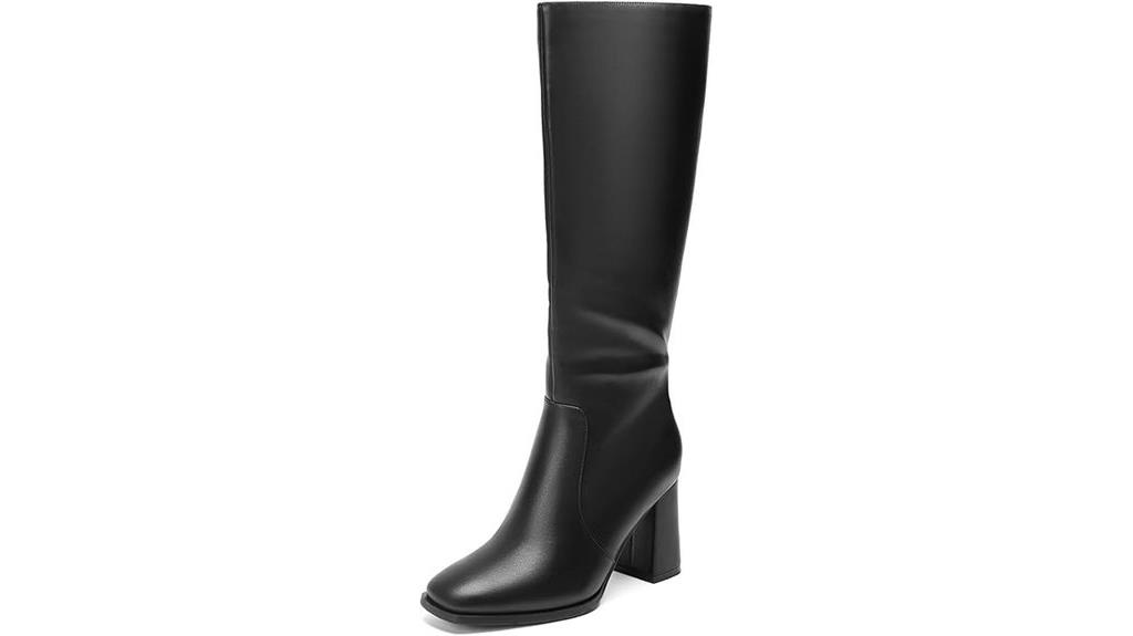 comfortable wide calf boots