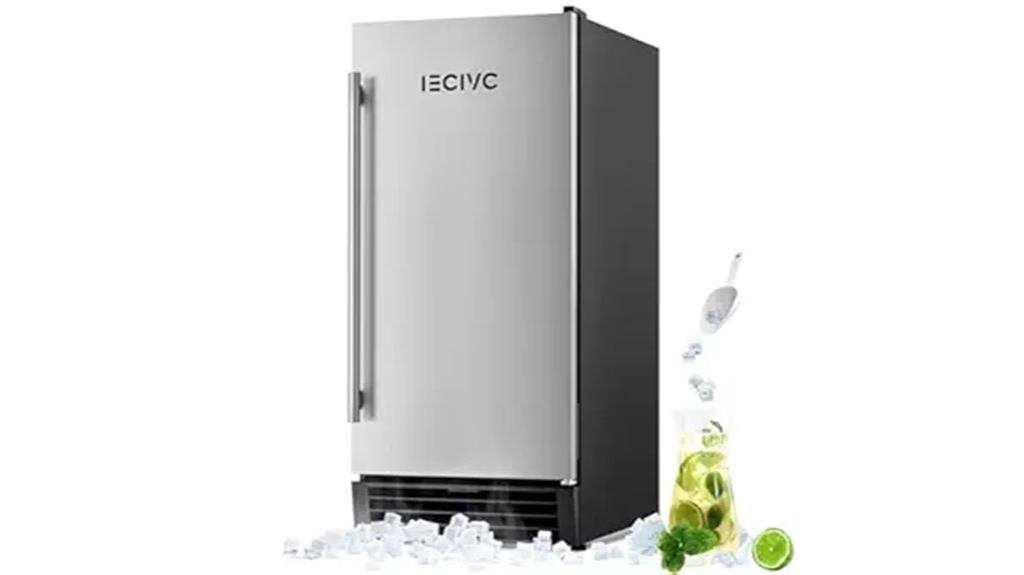 commercial 80 lbs ice maker