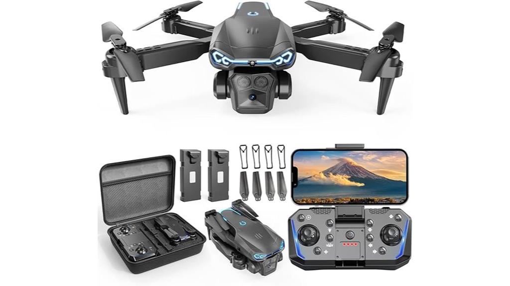 compact foldable drone camera