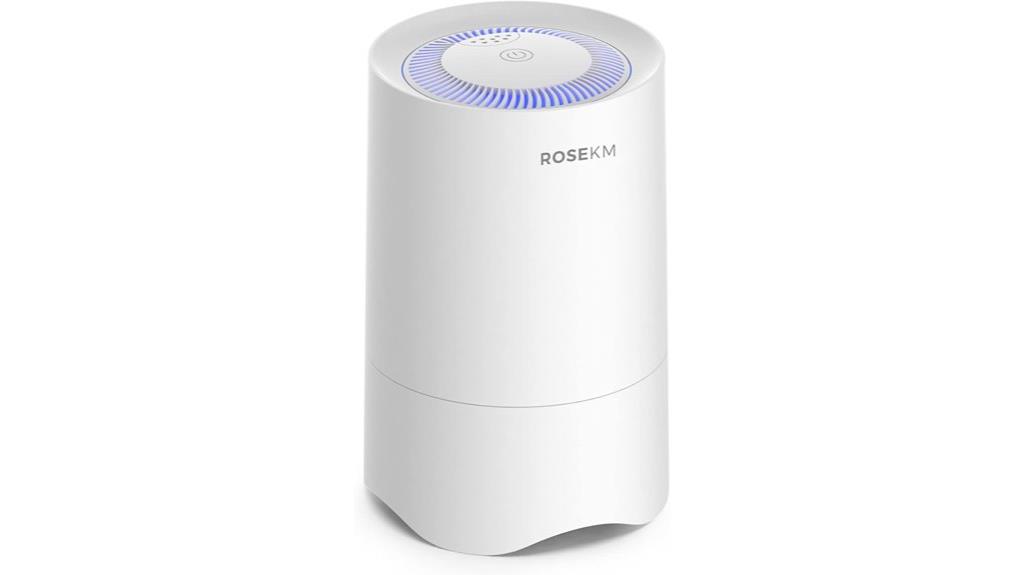 compact home office air purifier