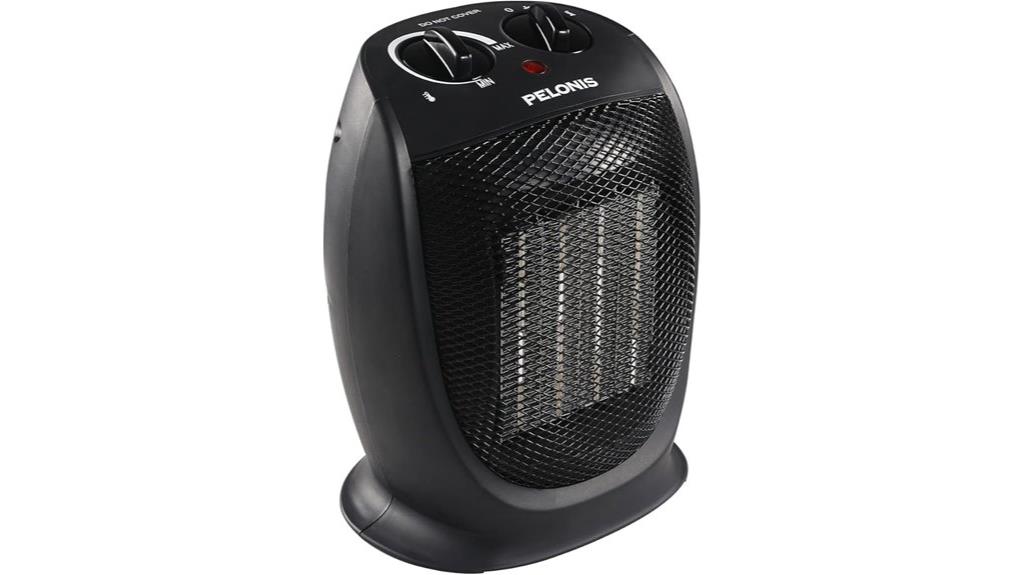 compact quiet space heater