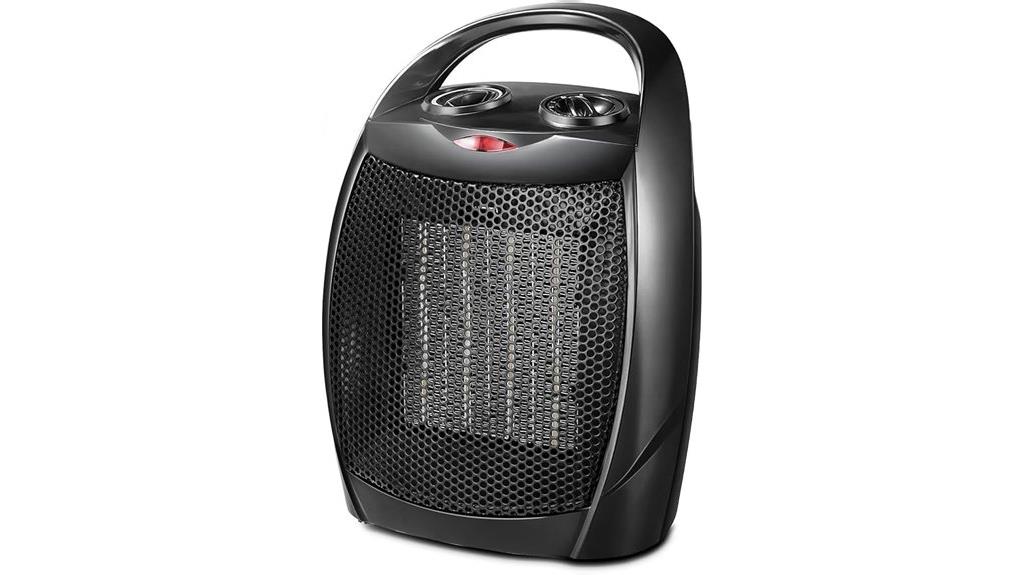 compact thermostat space heater