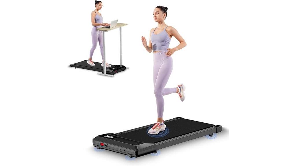 compact under desk treadmill