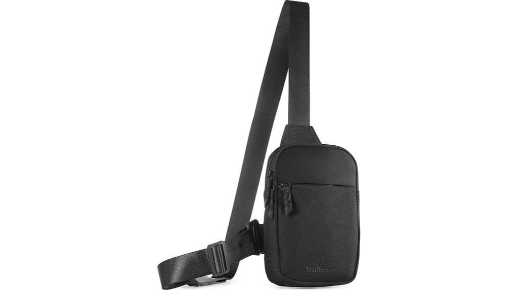 compact unisex crossbody bag