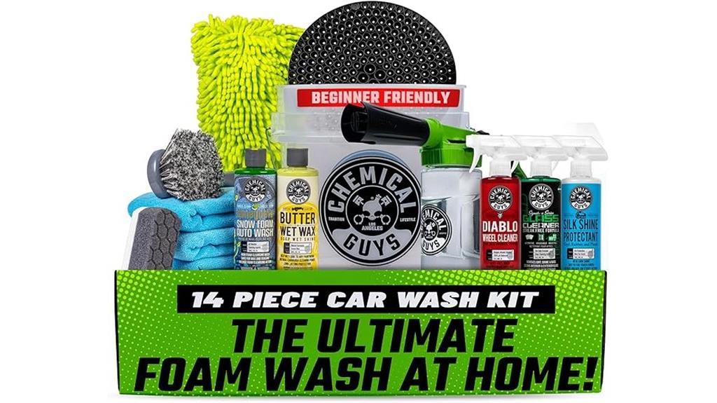 complete 14 piece car care