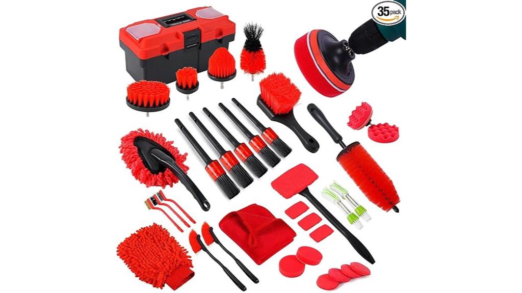 complete car cleaning set