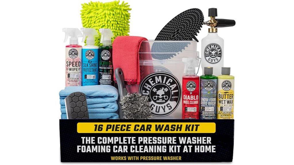complete car wash set