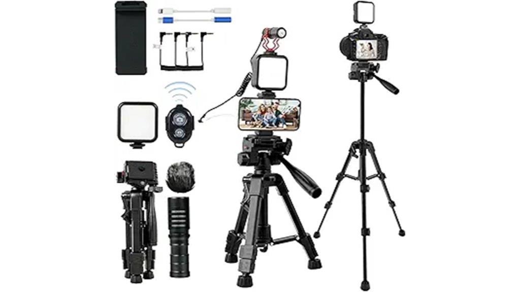 complete vlogging kit set
