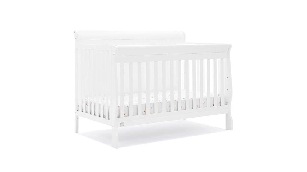 convertible crib with name