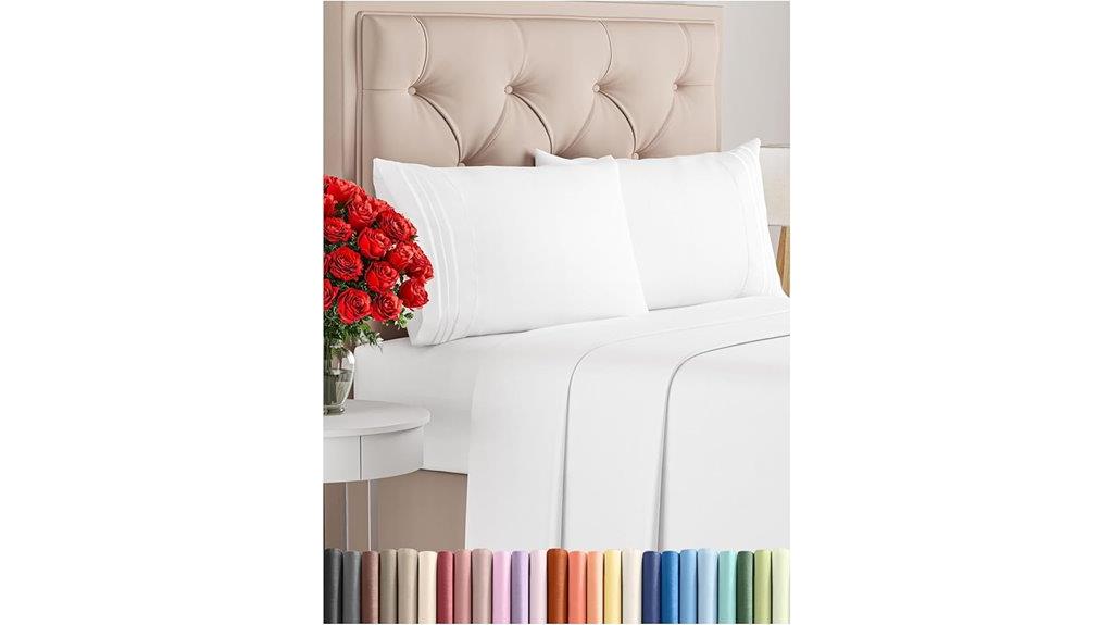 cooling queen sheet set