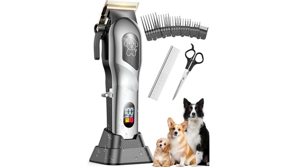 cordless stainless steel grooming
