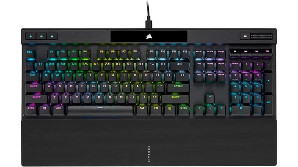 corsair rgb gaming keyboard
