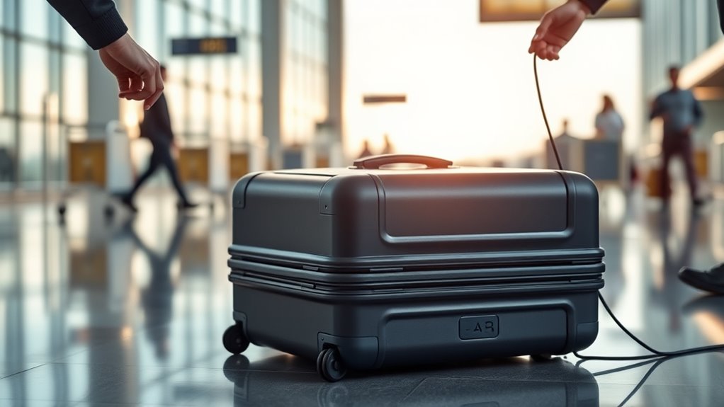 device charging and security