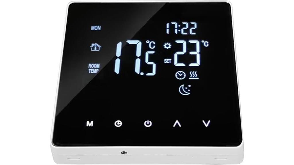 digital 16a floor thermostat