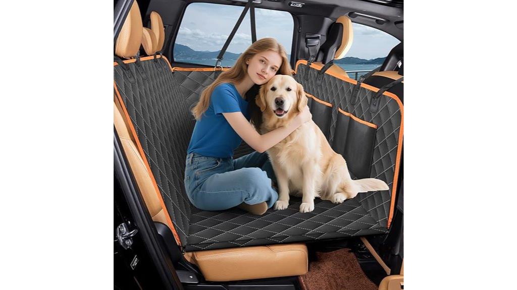 dog back seat cover