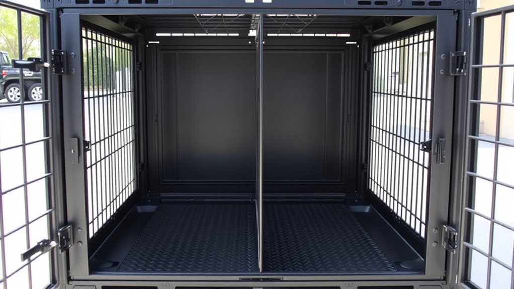 dog crate size and features