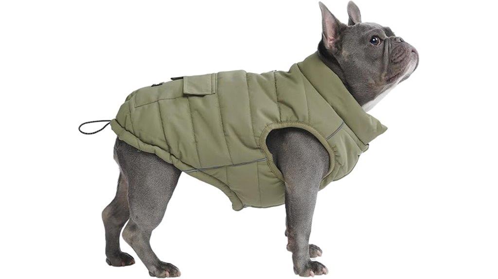 dog winter jacket medium large
