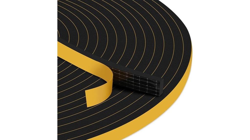 door weather stripping tape