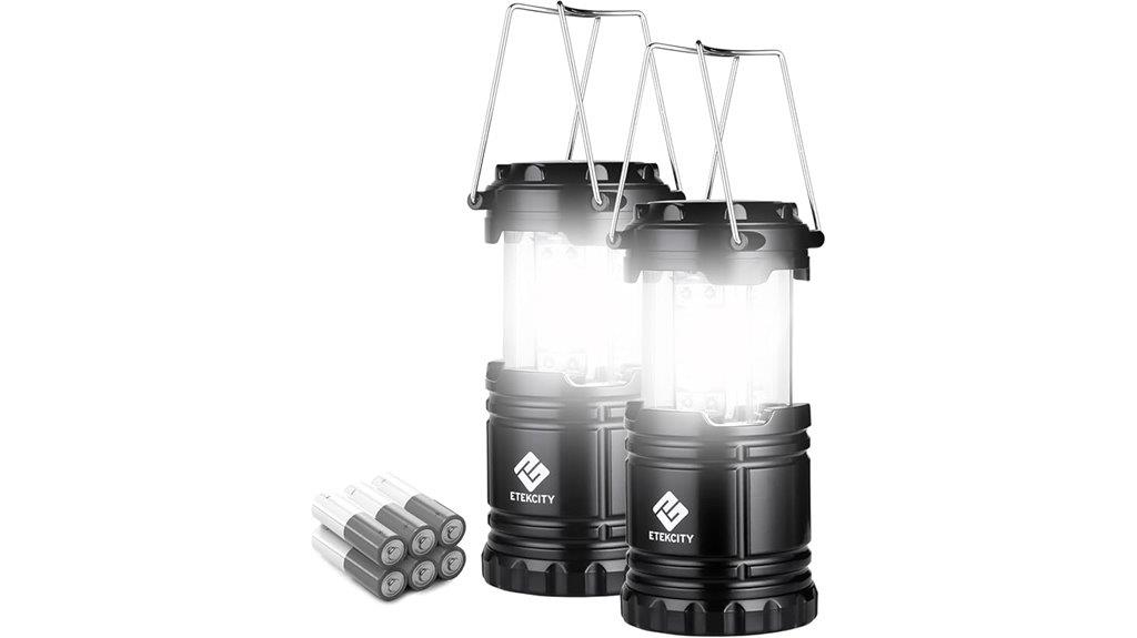 double pack camping lanterns