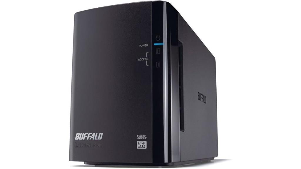 dual bay 8tb external drive
