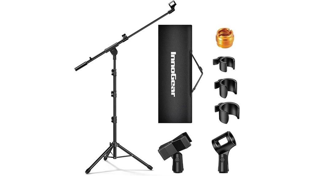 dual microphone tripod sets