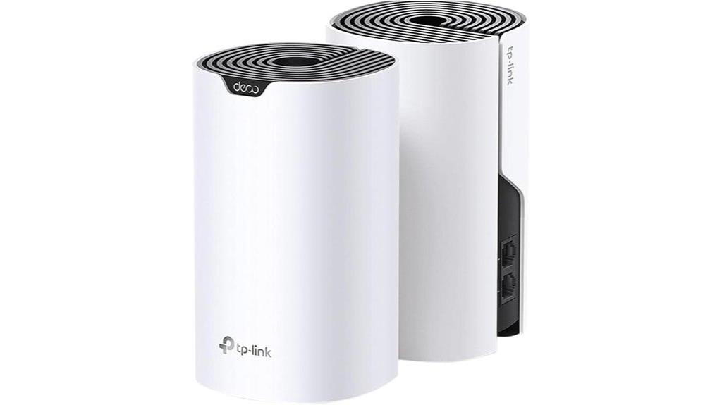dual pack mesh router