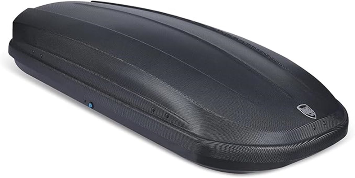 dual side roof cargo box