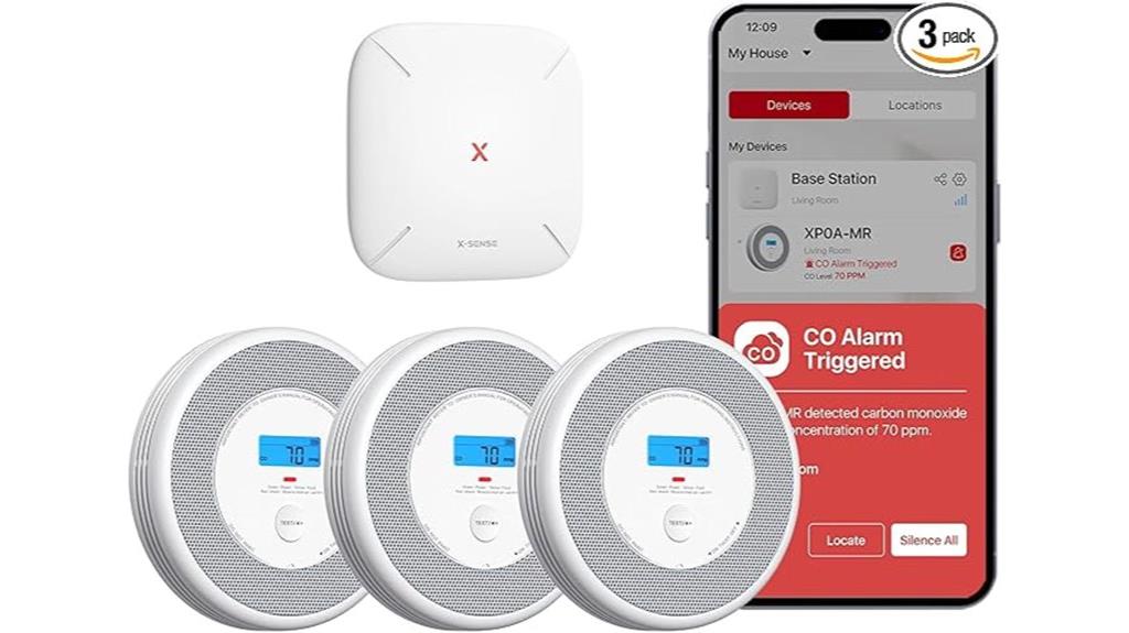dual smoke and co detector
