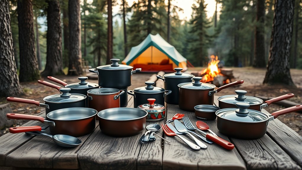 durable compact multifunctional cookware