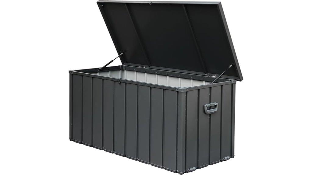 durable outdoor metal storage
