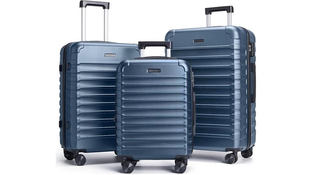 durable spinner luggage set