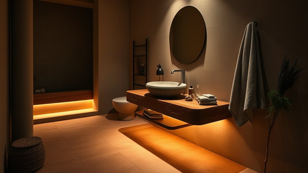 earthy tones for relaxation