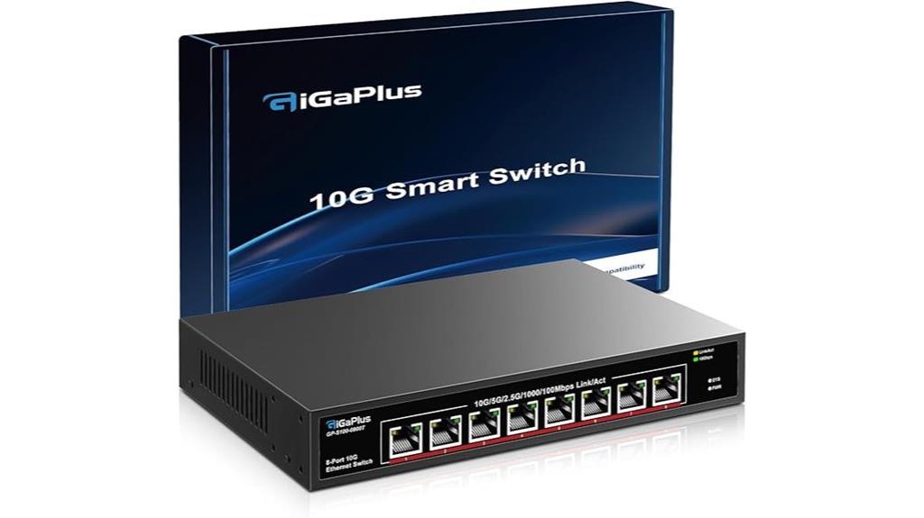 eight port 10gb unmanaged switch
