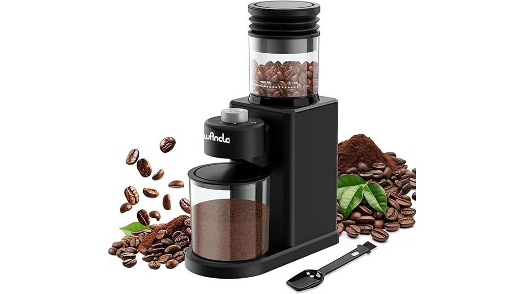 electric conical burr grinder