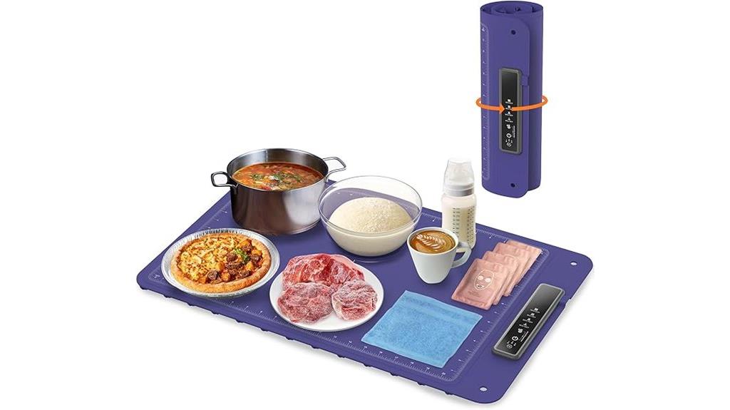 electric food warming mat