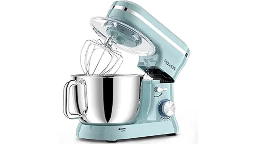 electric stand mixer with large bowl