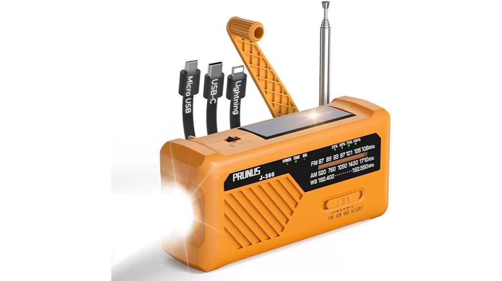 emergency radio with weather alerts