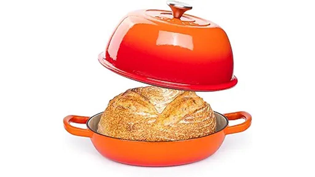 enamelled cast iron dutch oven