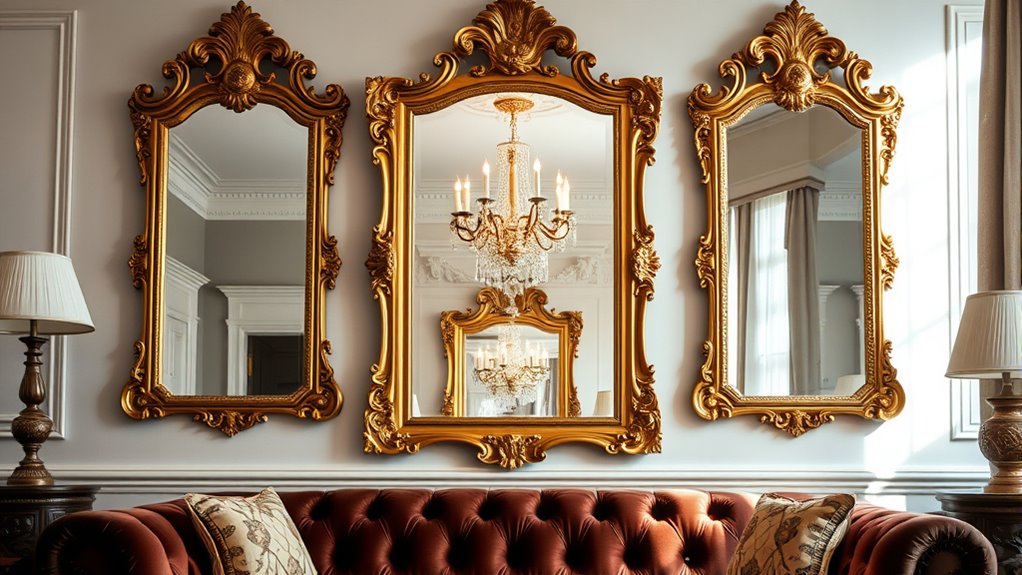 enhance space with mirrors