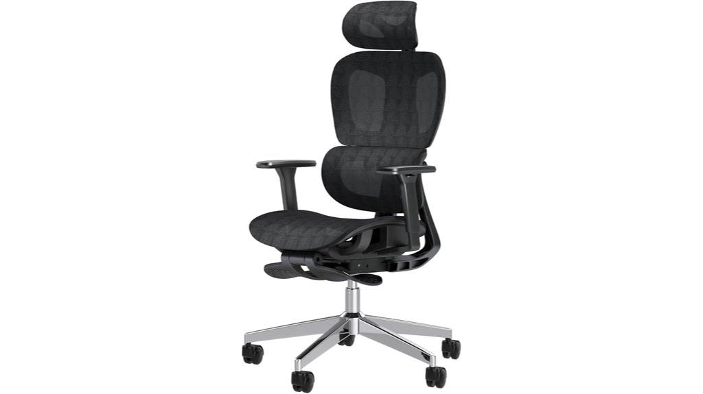 ergonomic lumbar support chair