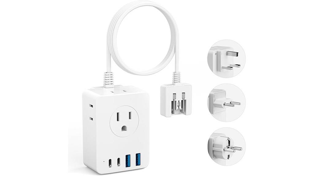 european plug with extension