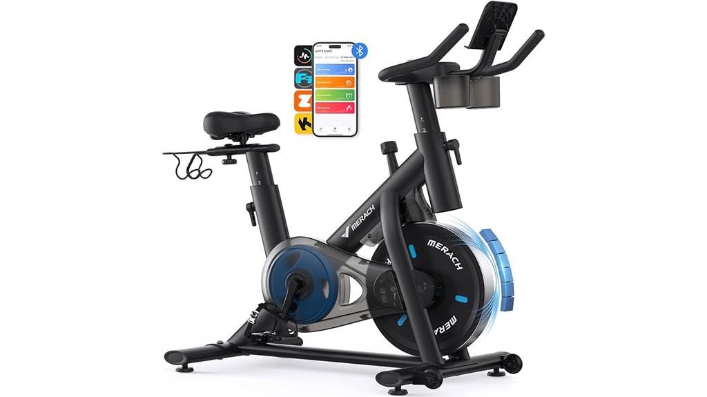 exercise bike with app