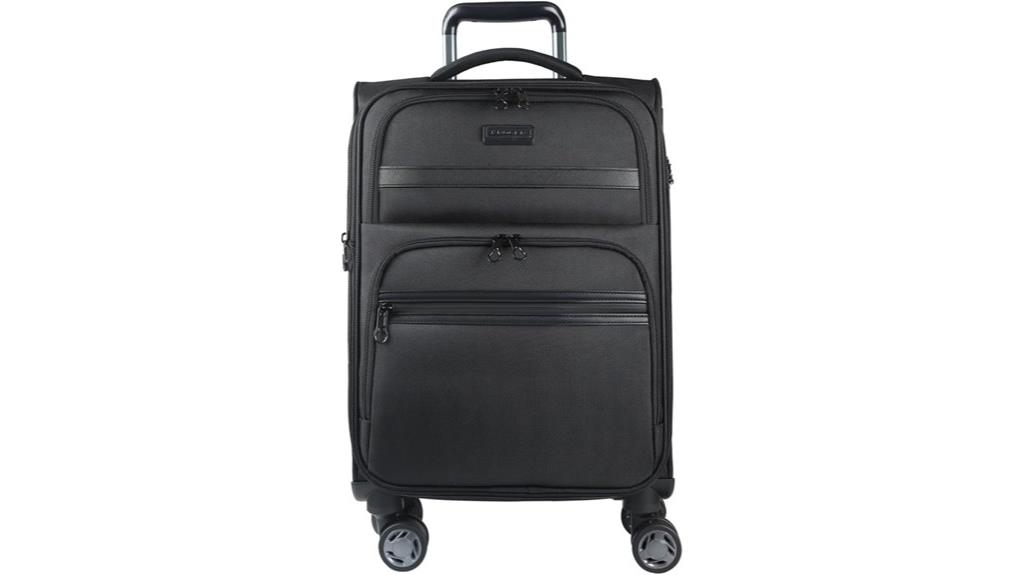 expandable spinner luggage