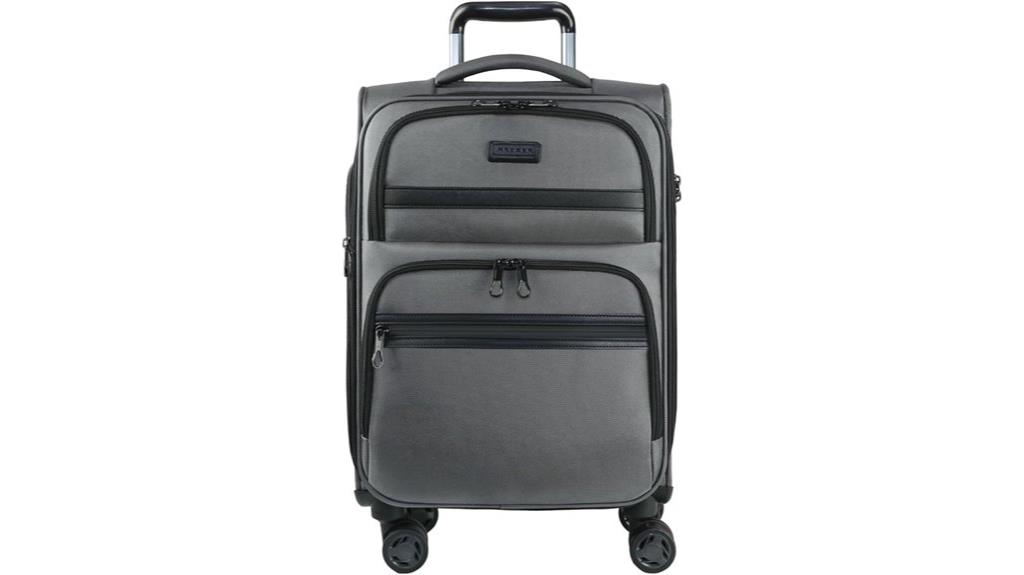 expandable spinner tsa luggage