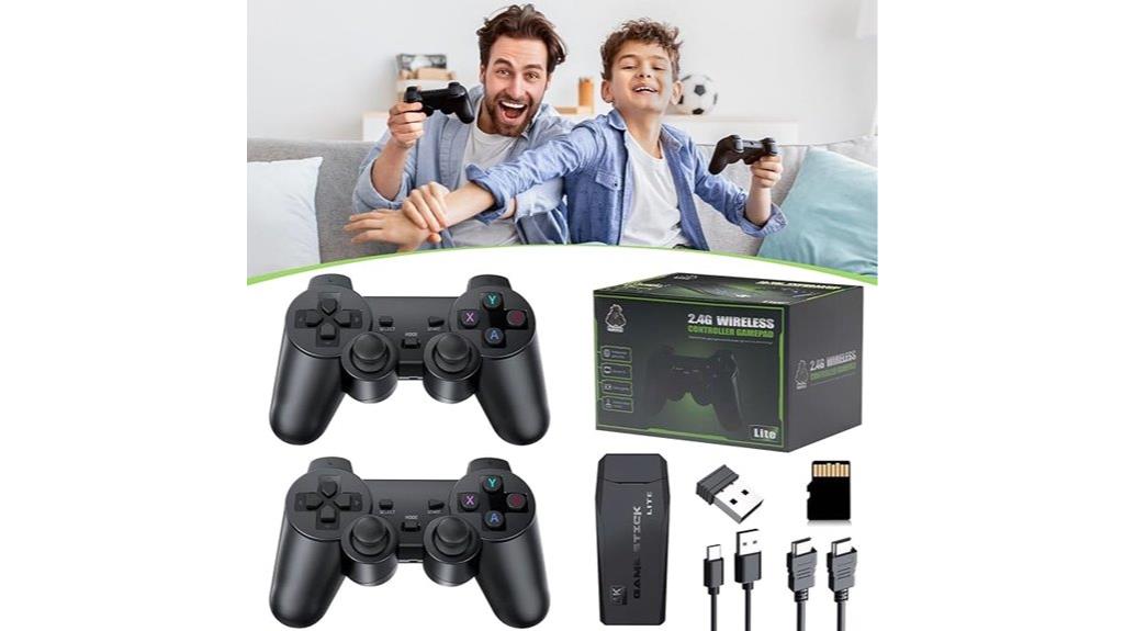 extensive retro gaming console