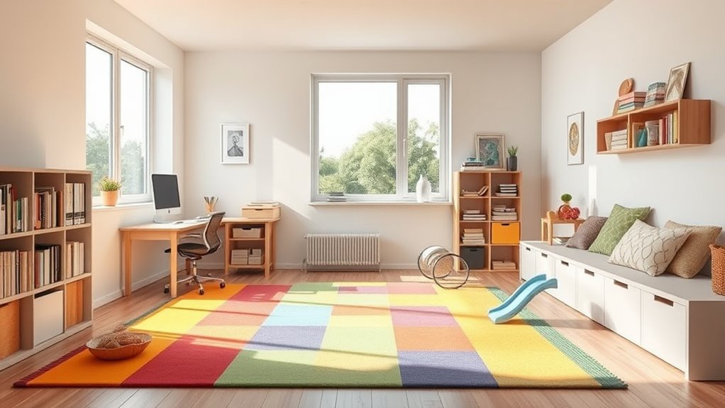 flexible multi purpose room design